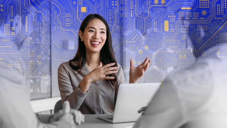 AI workflow and automation visual